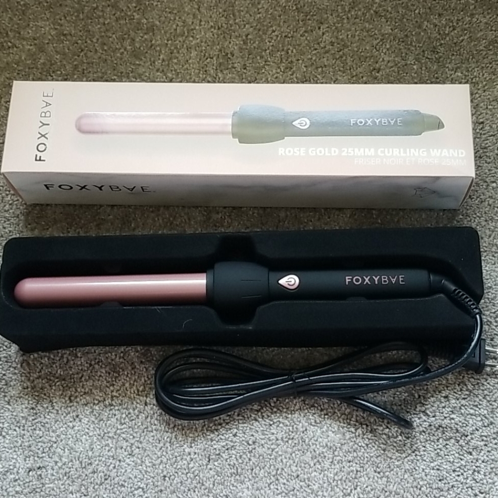 FoxyBae Rose Gold 25MM Curling Wand